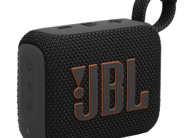 JBL Go 4 - Ultra-Portable, Waterproof and Dustproof Bluetooth Speaker, Big Pro Sound with Punchy bass, 7-Hour Built-in Battery, Made in Part with Recycled Materials (Black)